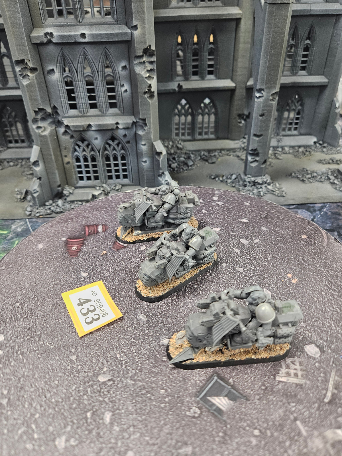 3x Ravenwing Knights #433 Dark Angels Space Marines Warhammer 40k