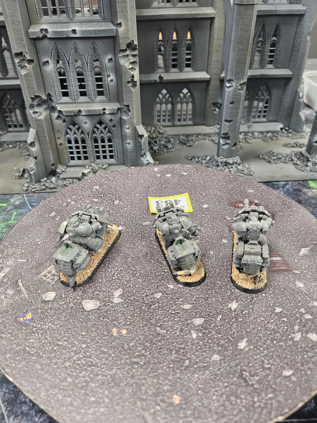 3x Ravenwing Knights #433 Dark Angels Space Marines Warhammer 40k