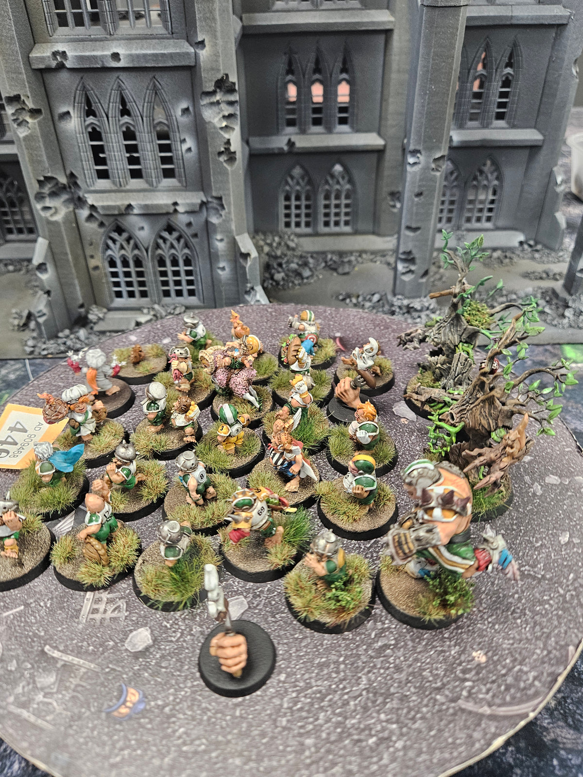 Gnome Blood Bowl Team #446 VERY Well Painted Blood Bowl Team Warhammer 40k