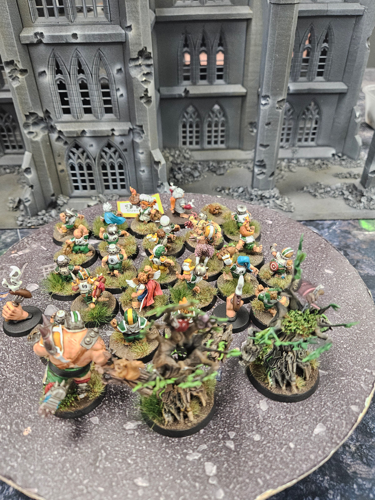 Gnome Blood Bowl Team #446 VERY Well Painted Blood Bowl Team Warhammer 40k