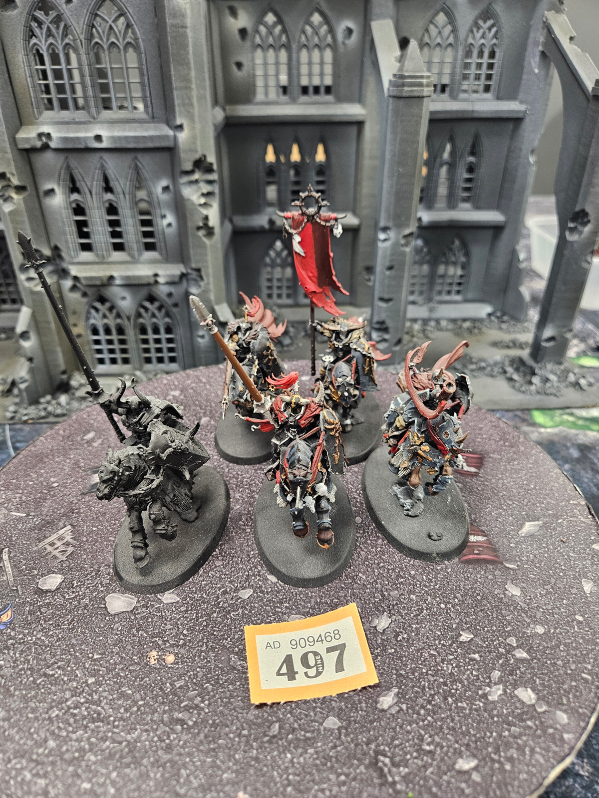 5x Chaos Knights #497 Slaves to Darkness AOS Warhammer 40k