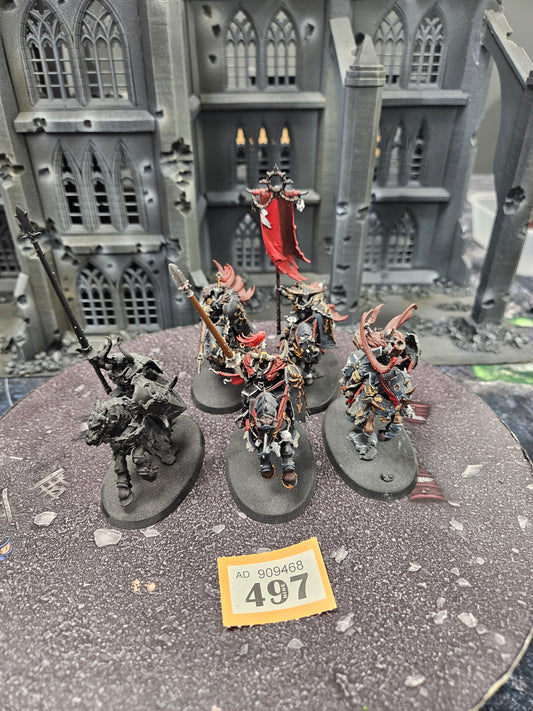 5x Chaos Knights #497 Slaves to Darkness AOS Warhammer 40k
