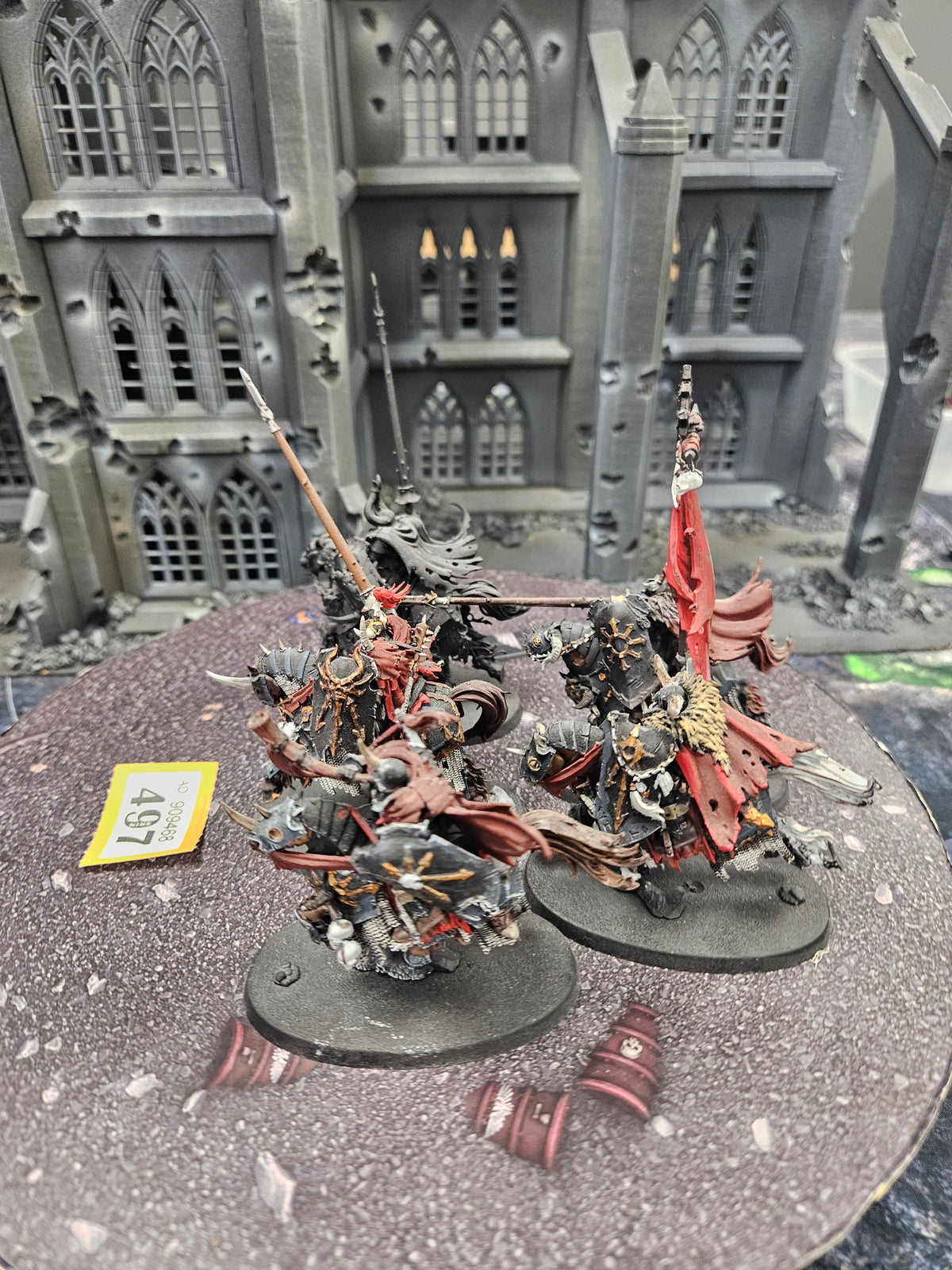 5x Chaos Knights #497 Slaves to Darkness AOS Warhammer 40k