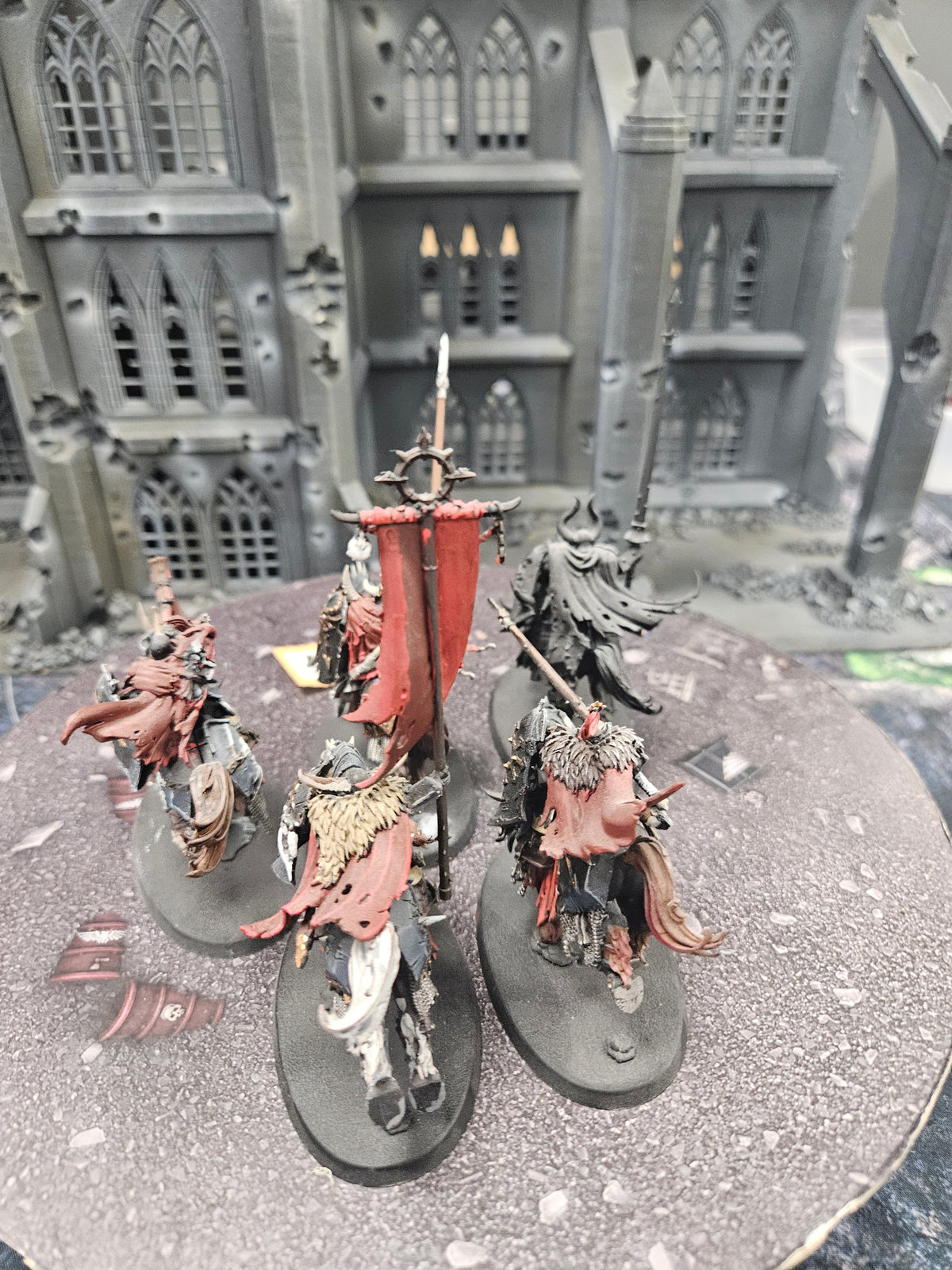 5x Chaos Knights #497 Slaves to Darkness AOS Warhammer 40k