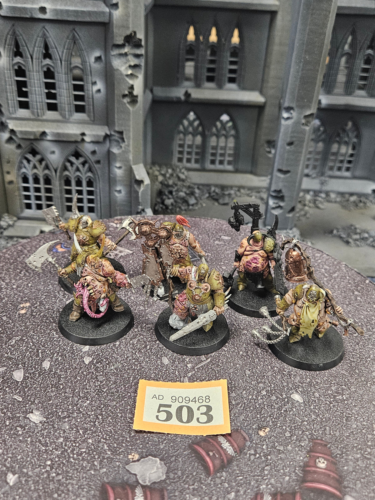 6x Putrid Blightkings #503 Maggotkin of Nurgle AOS Space Marines Warhammer 40k
