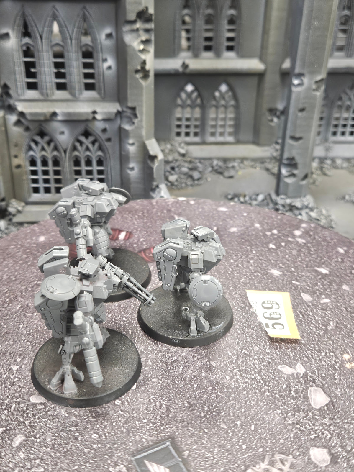 3x Crisis Battlesuits #569 Tau T'au Empire Warhammer 40k