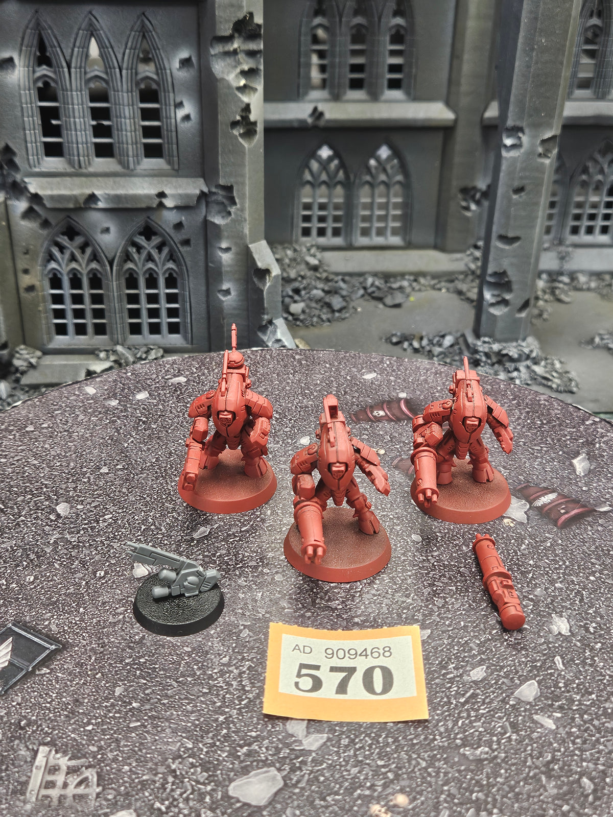 3x Stealth Battlesuits #570 Tau T'au Empire Warhammer 40k