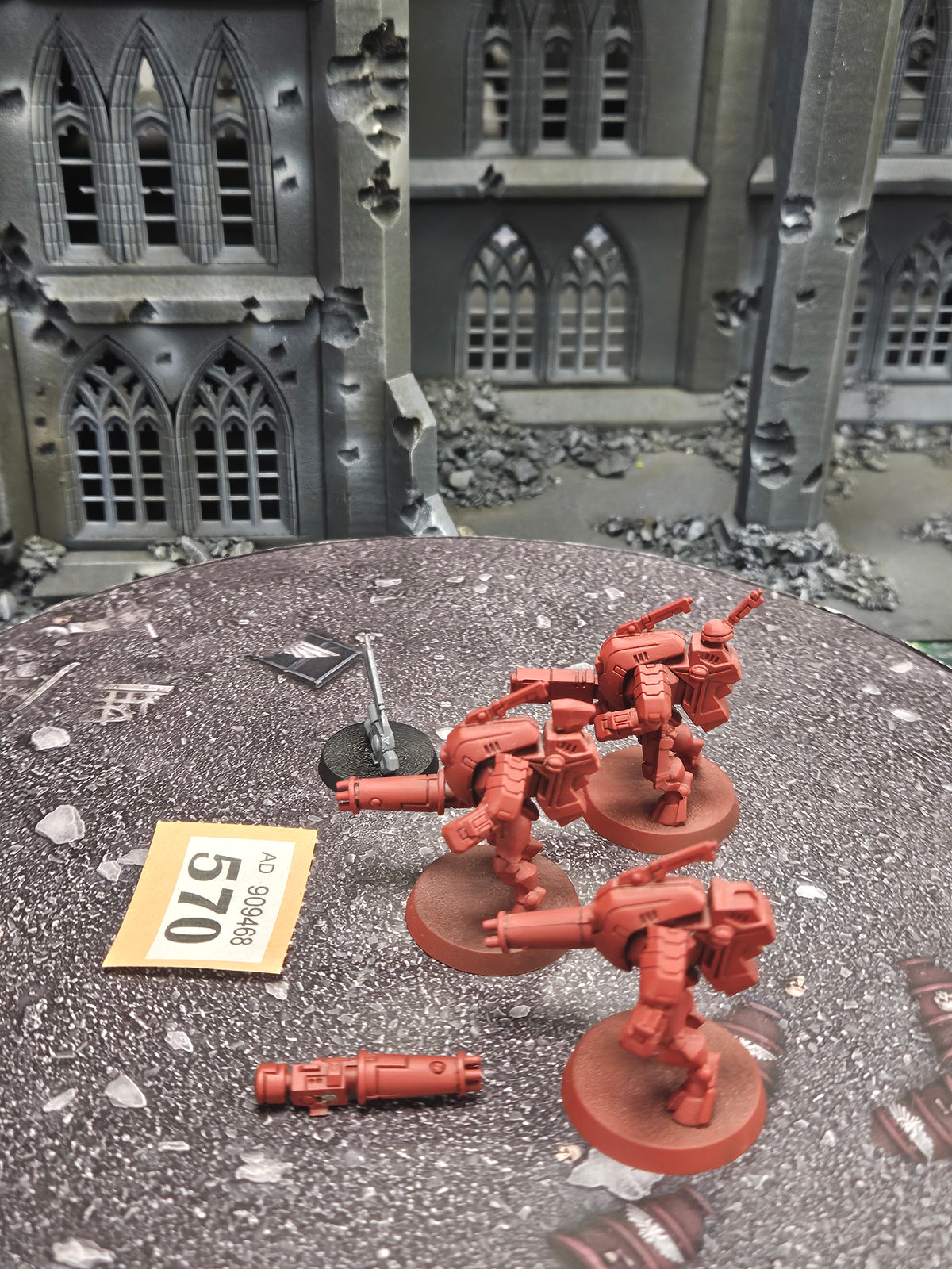 3x Stealth Battlesuits #570 Tau T'au Empire Warhammer 40k