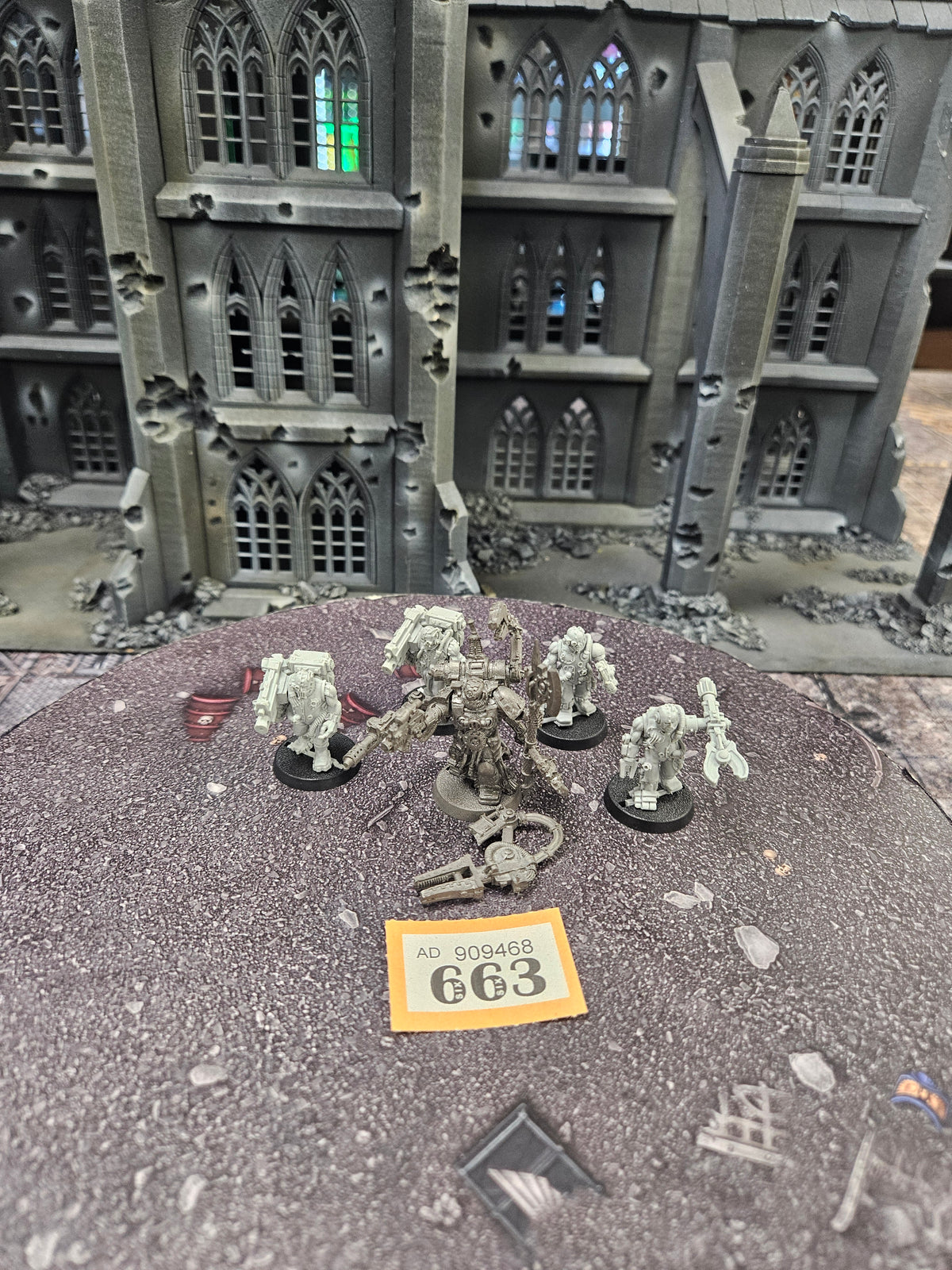 Techmarine + 4x Servitors OOP #663 Space Marines Warhammer 40k