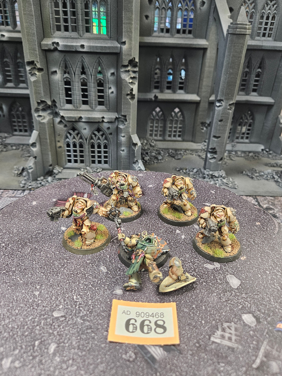 5x Deathwing Terminators Dark Angels #668 Space Marines Warhammer 40k