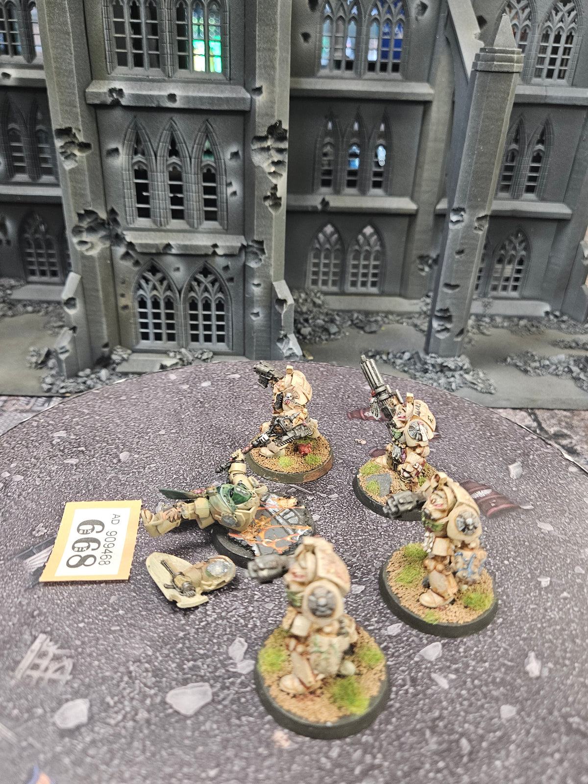 5x Deathwing Terminators Dark Angels #668 Space Marines Warhammer 40k