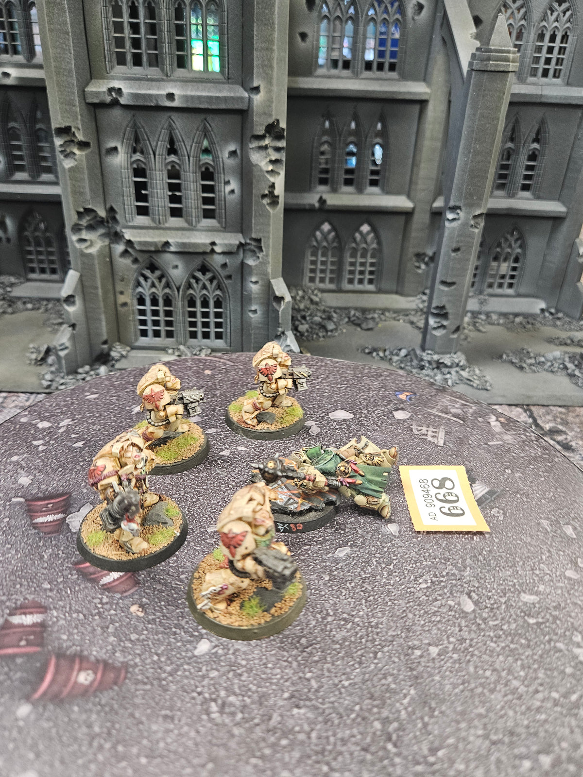5x Deathwing Terminators Dark Angels #668 Space Marines Warhammer 40k