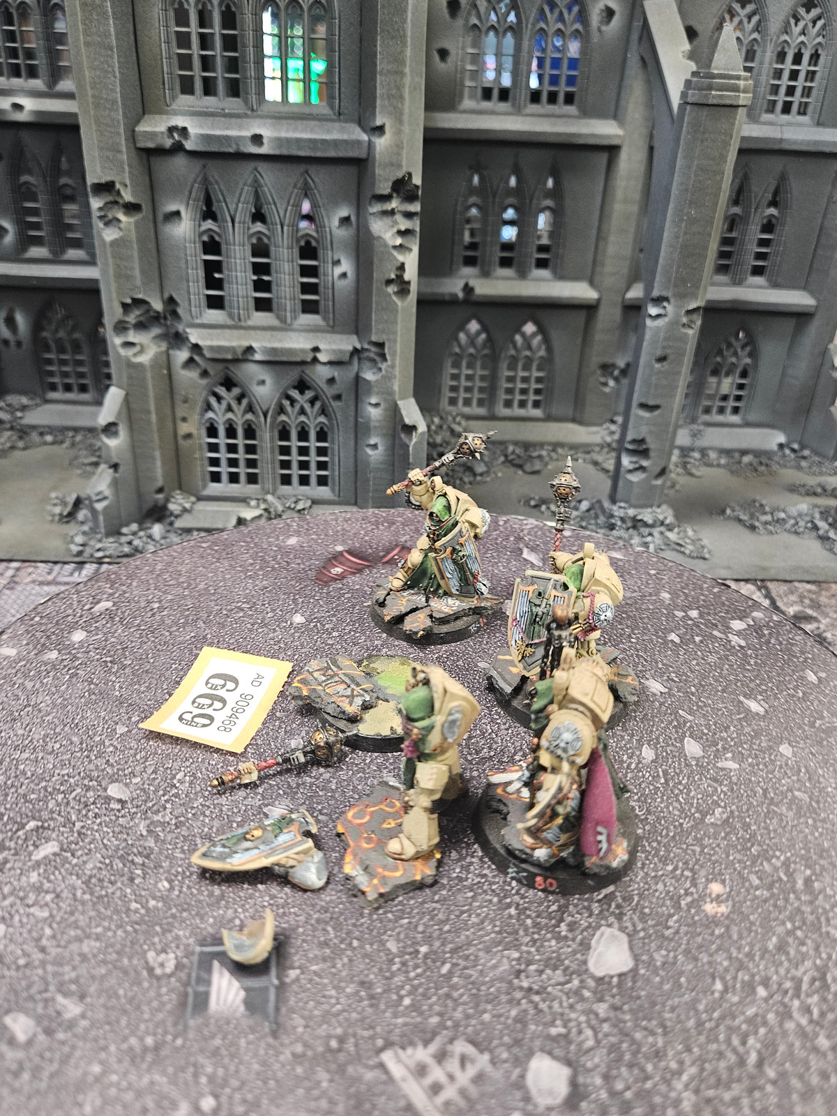 4xDeathwing Knights Dark Angels #669 Space Marines Warhammer 40k