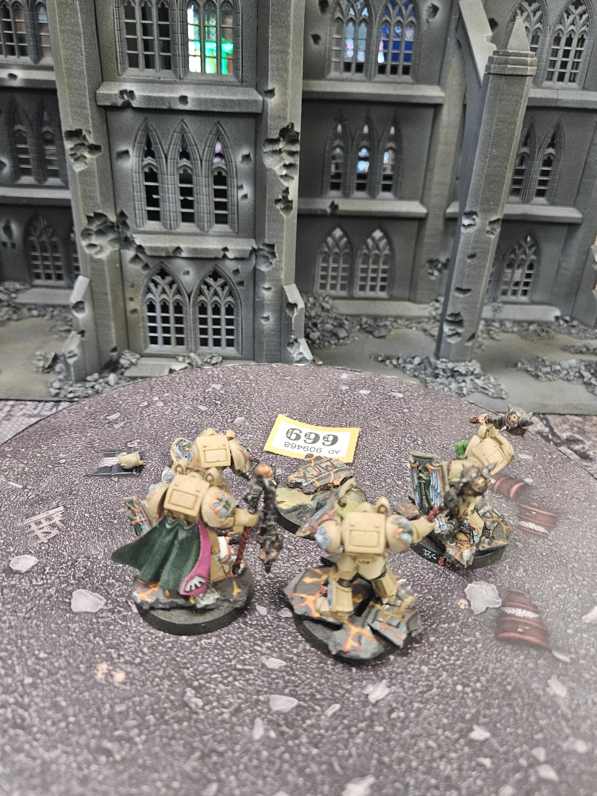 4xDeathwing Knights Dark Angels #669 Space Marines Warhammer 40k