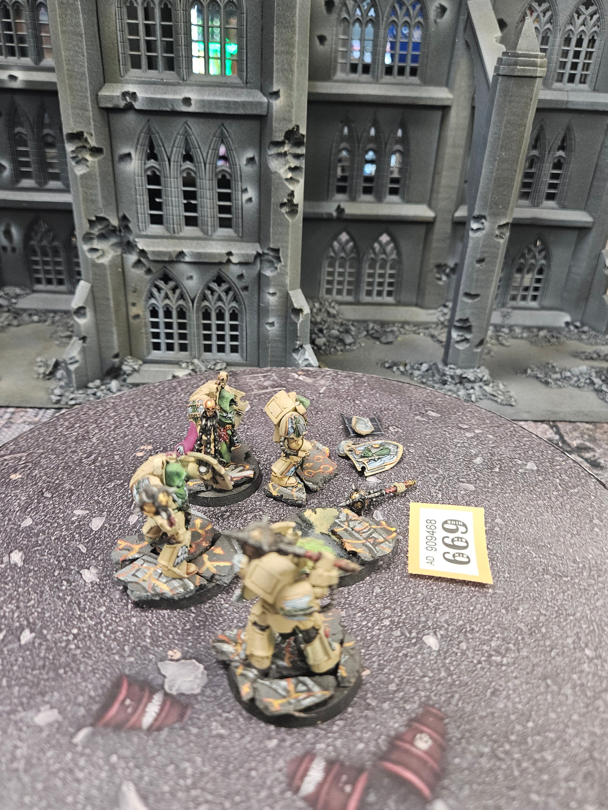 4xDeathwing Knights Dark Angels #669 Space Marines Warhammer 40k
