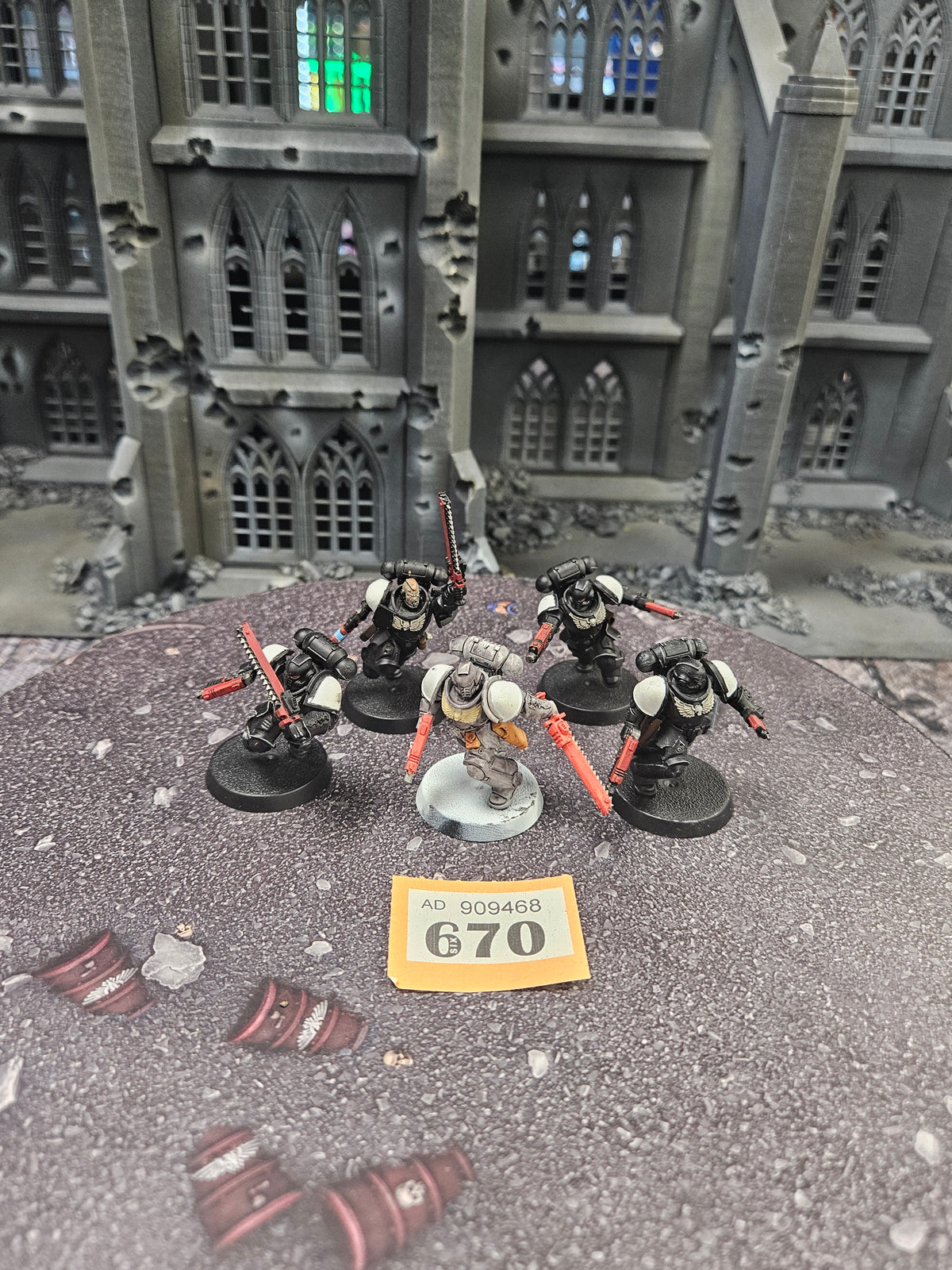 5x Primaris Assault Intercessors #670 Space Marines Warhammer 40k