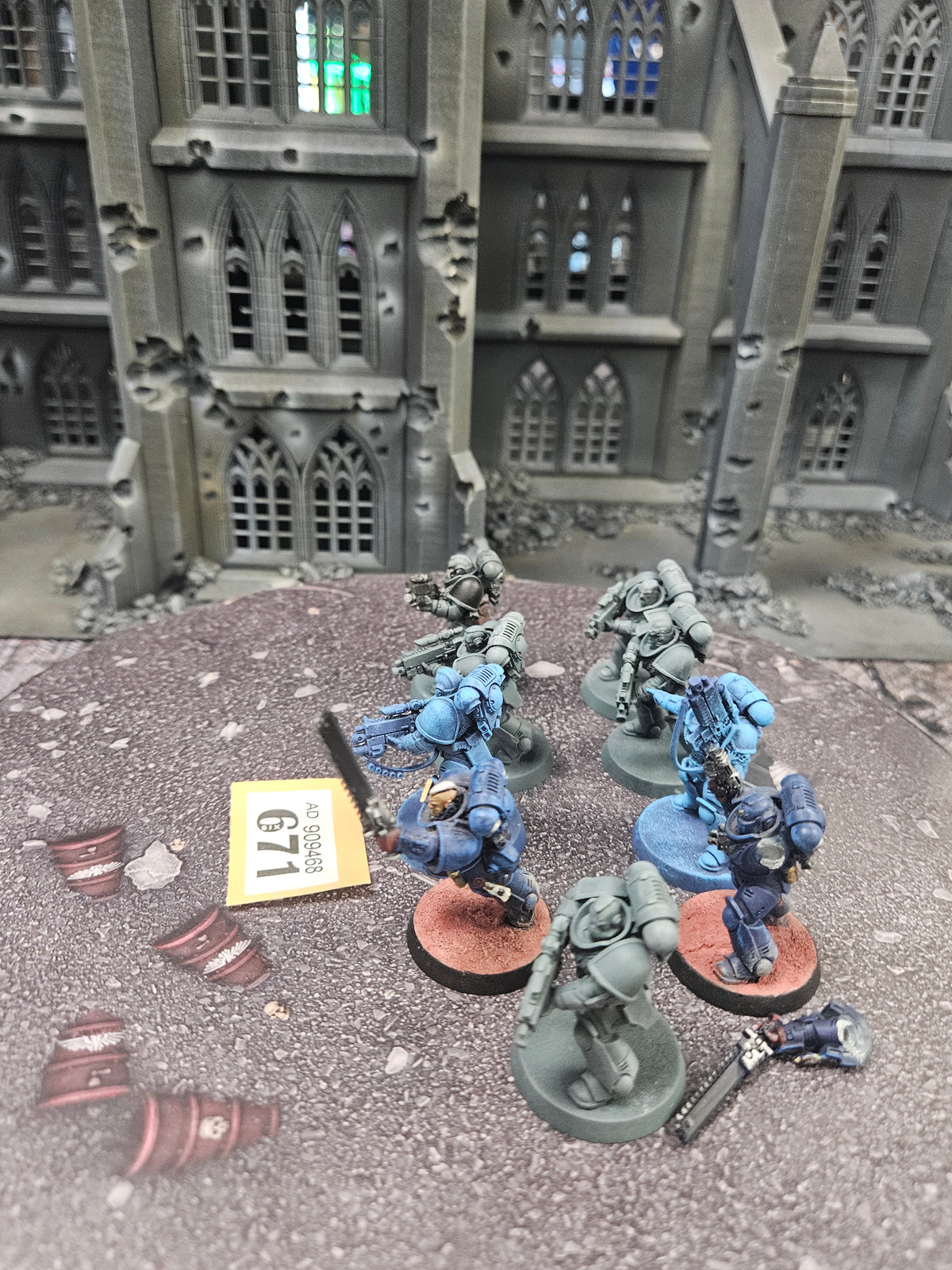 9x Primaris Intercessors #671 Space Marines Warhammer 40k
