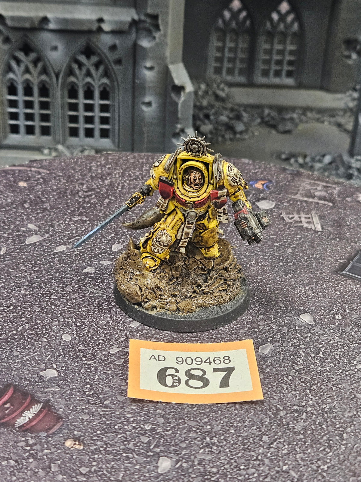 Primaris Captain in Terminator Armour #687 Space Marines Warhammer 40k
