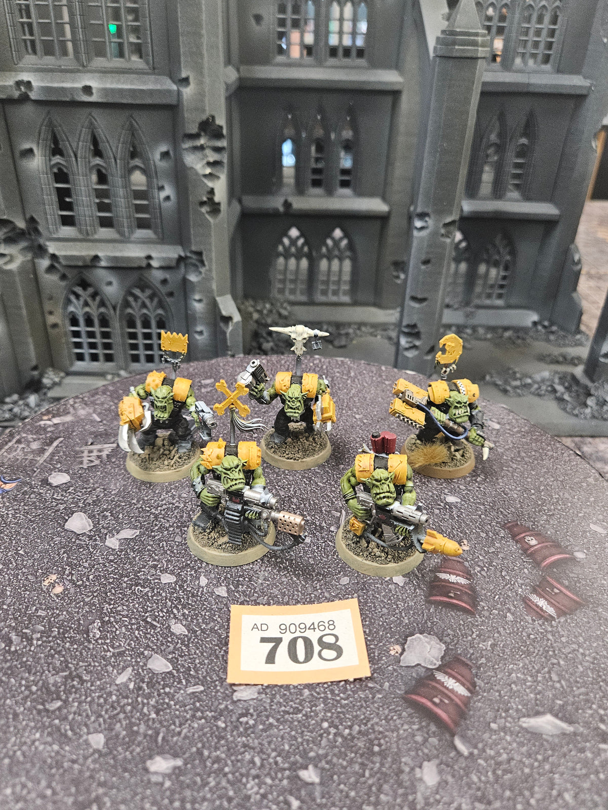 5x Nobz #708 Orks Warhammer 40k