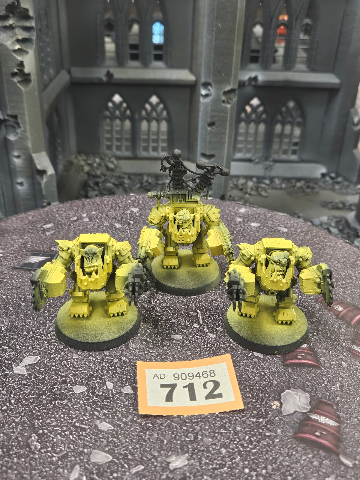 3x Mega Nobz #712 Orks Warhammer 40k