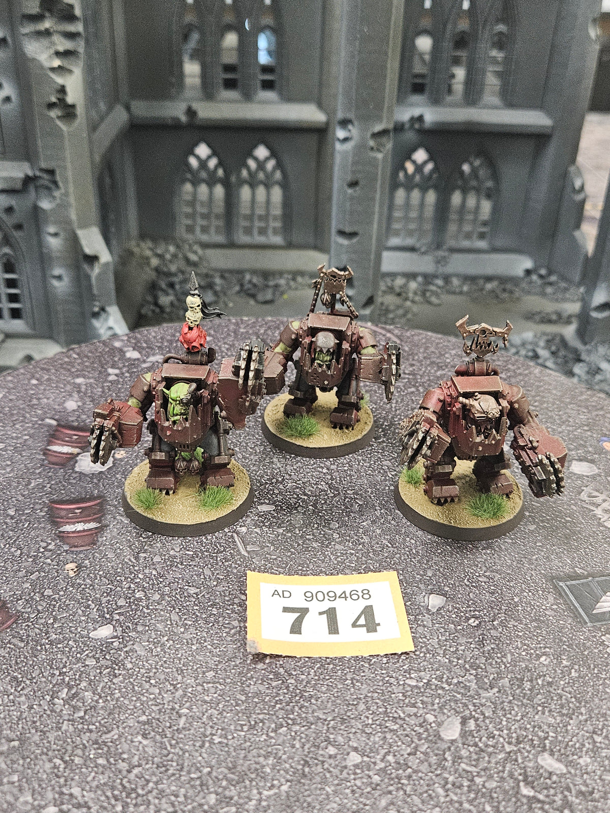 3x Mega Nobz #714 Orks Warhammer 40k