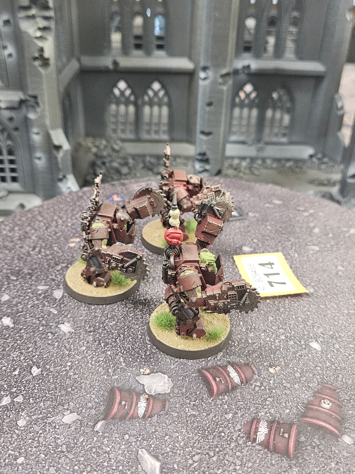 3x Mega Nobz #714 Orks Warhammer 40k
