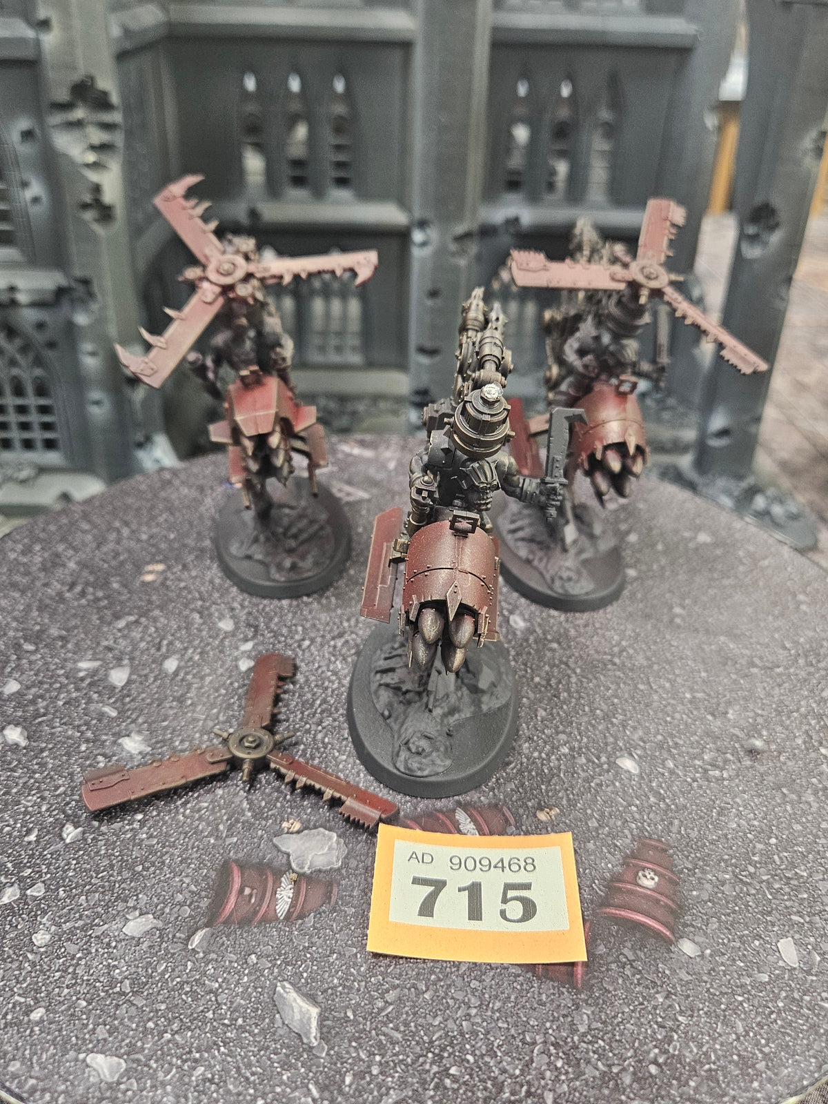 3x Deffkoptas #715 Orks Warhammer 40k