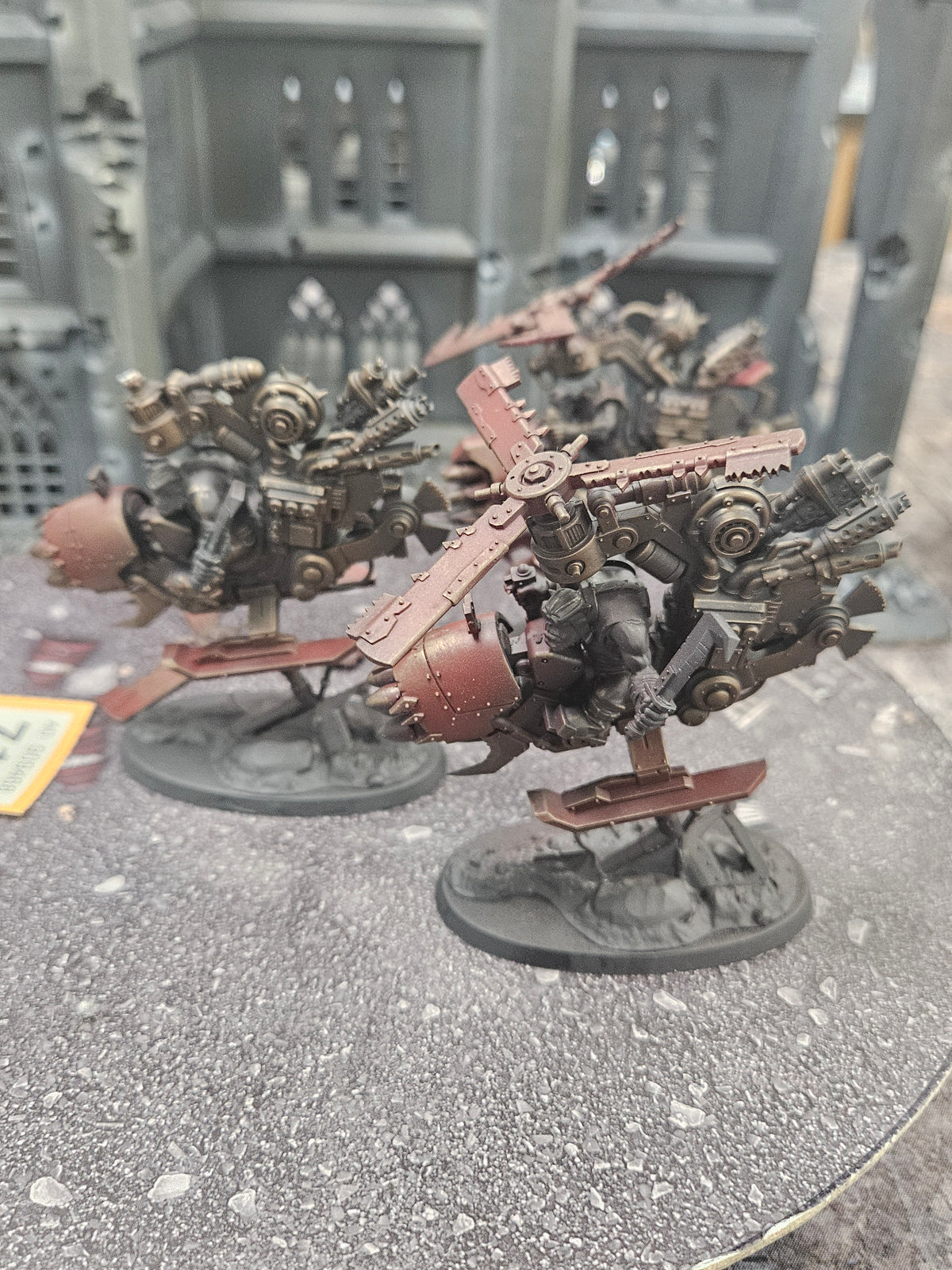 3x Deffkoptas #715 Orks Warhammer 40k