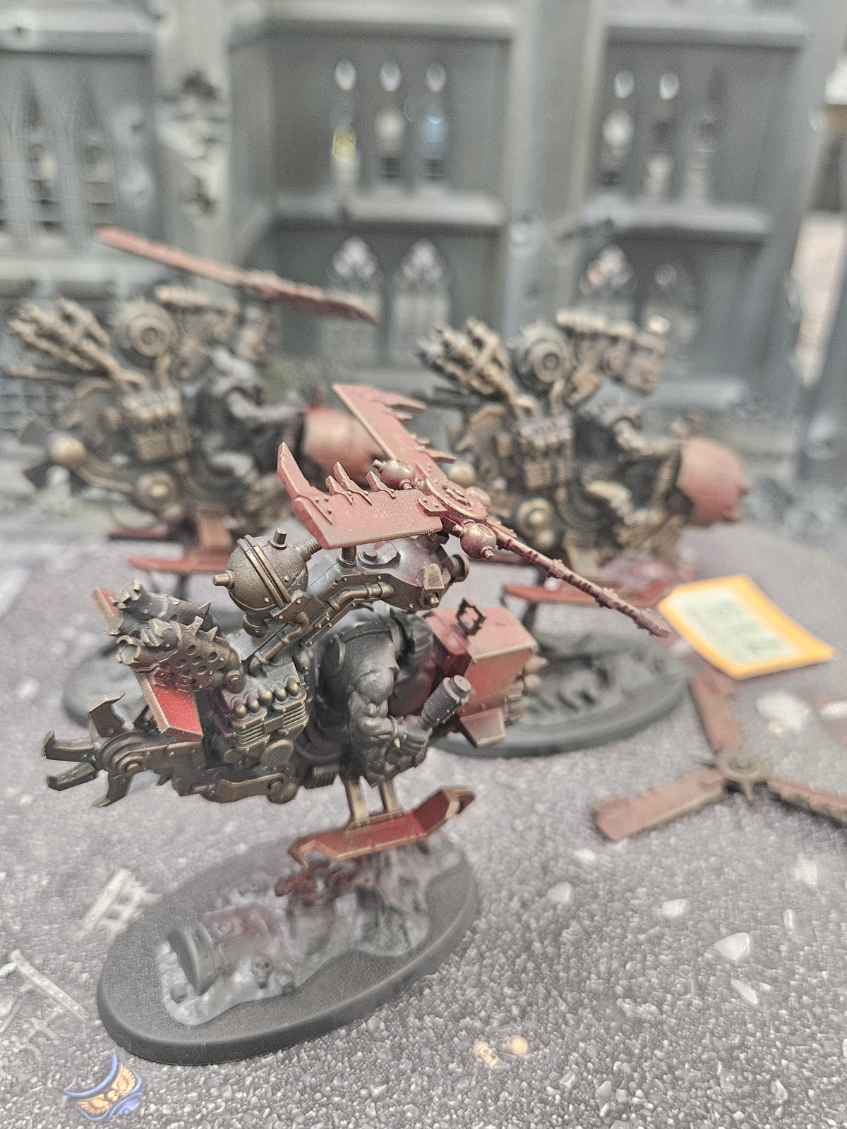 3x Deffkoptas #715 Orks Warhammer 40k