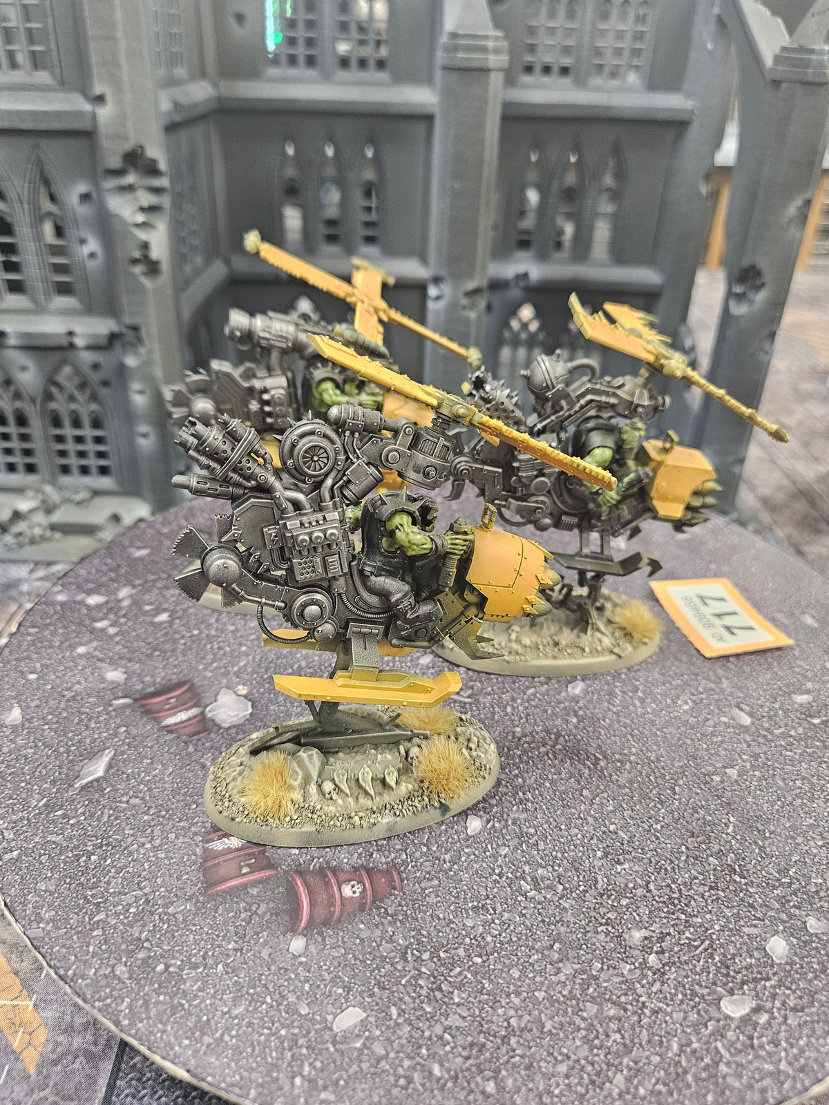 3x Deffkoptas #717 Orks Warhammer 40k