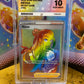 Nessa Secret Rare 196/185 Vivid Voltage ACE 10 Graded Pokémon Card