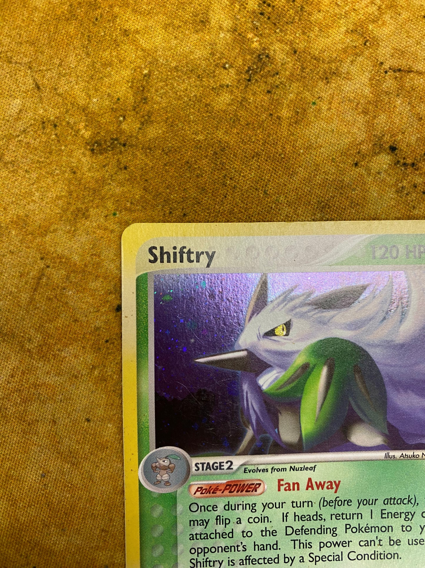 Shiftry Holo 12/100 Sandstorm Single Pokémon Card