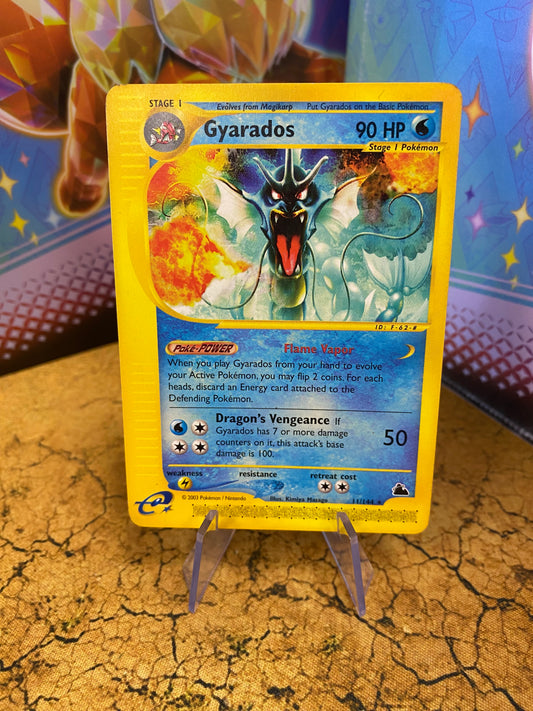 Gyarados Non-Holo 11/144 Skyridge Single Pokémon Card