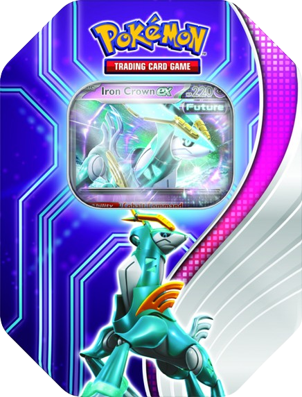 Pokémon TCG: Paradox Destinies Tin - Iron Crown EX
