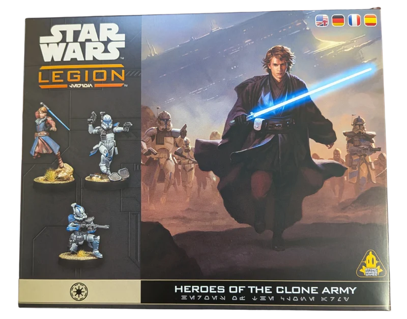 Star Wars: Legion - Heroes of the Clone Army Character Pack