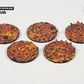 Molten Lava – Round 40mm (x5)