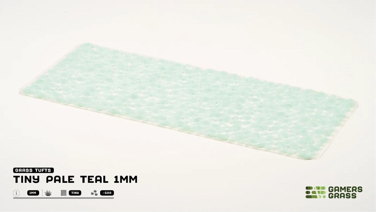 Tiny Pale Teal 1mm