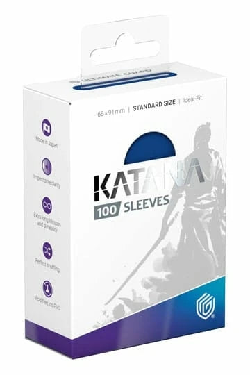 Katana Sleeves Standard Size Blue Bird (100)