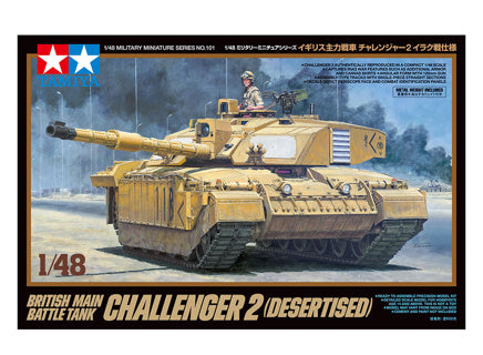 1/48 British Tank Challenger 2 (Desertised)