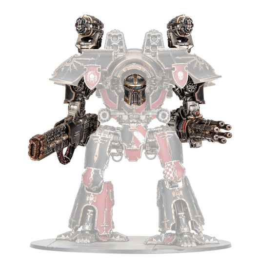 Warlord Titan Weapons - Volkite Destructor, Macro-Gatling Blaster, Graviton Ruinator, and Vulcan Mega-Bolter Array