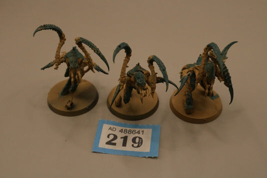 3x Von Ryans Leapers 219 Well Painted Tyranids Warhammer 40k