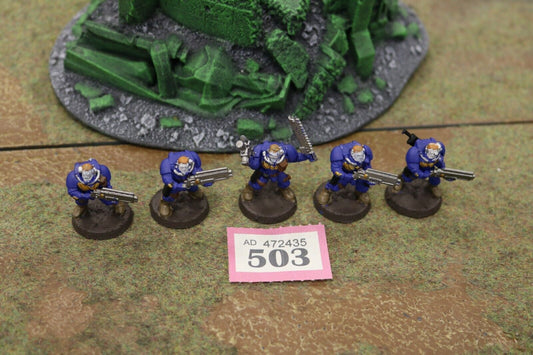 5x Scouts OOP RARE 503 Space Marines Warhammer 40k