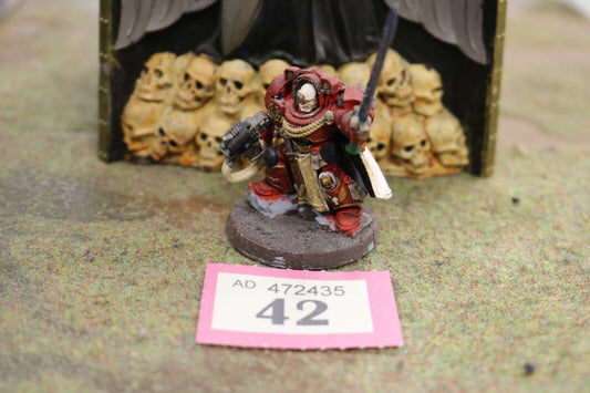 Blood Angels Captain In Terminator OOP 42 Space Marines Warhammer 40k