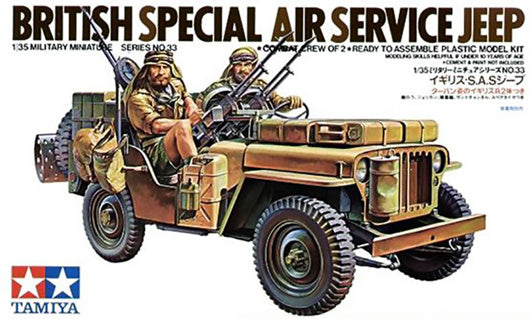 British SAS Commando Jeep