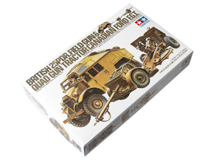 1/35 British 25-pdr Field Gun & Quad Gun Tractor