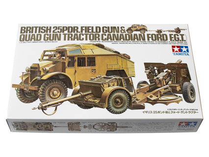 1/35 British 25-pdr Field Gun & Quad Gun Tractor
