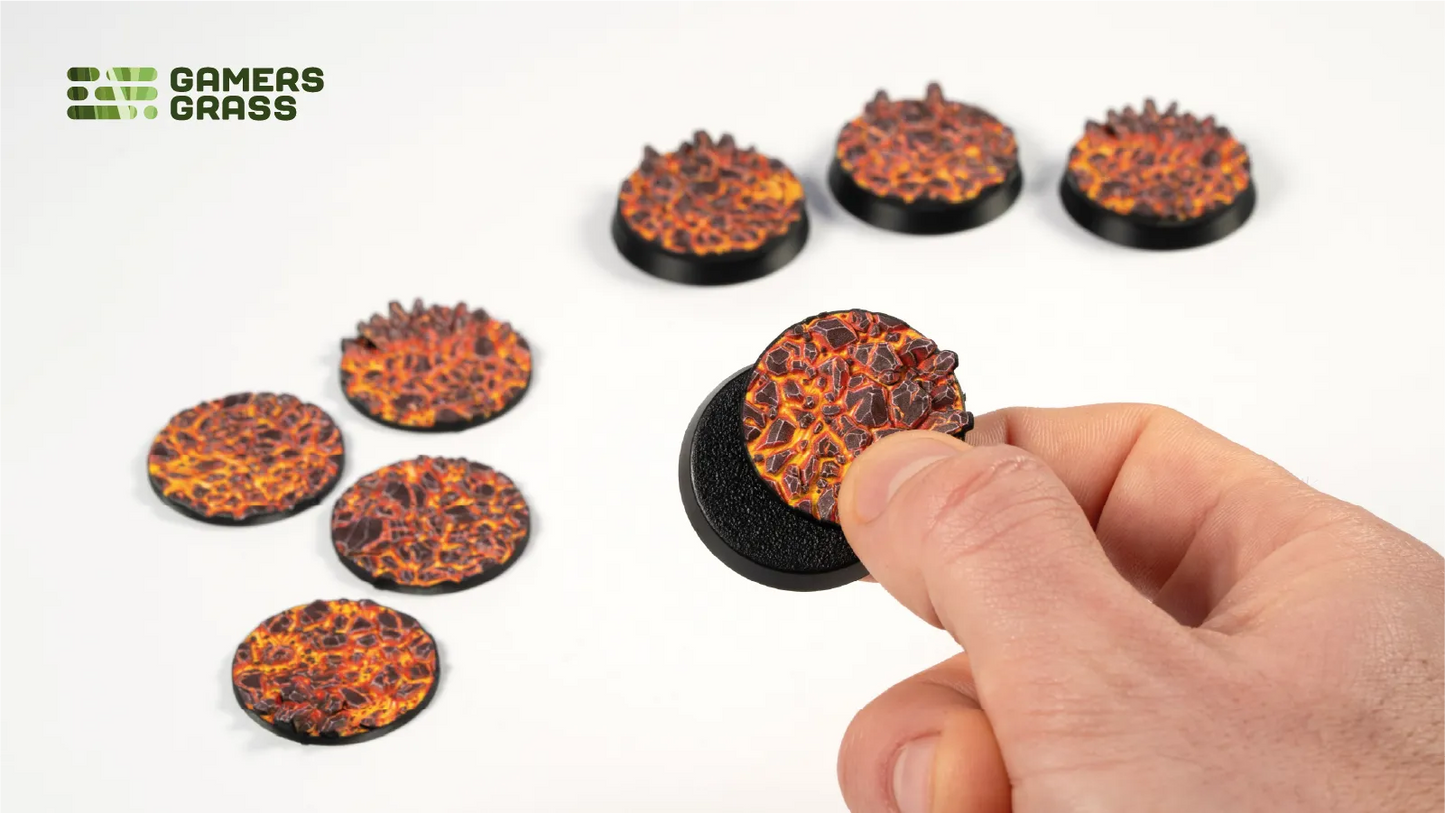 Molten Lava – Round 32mm (x8)