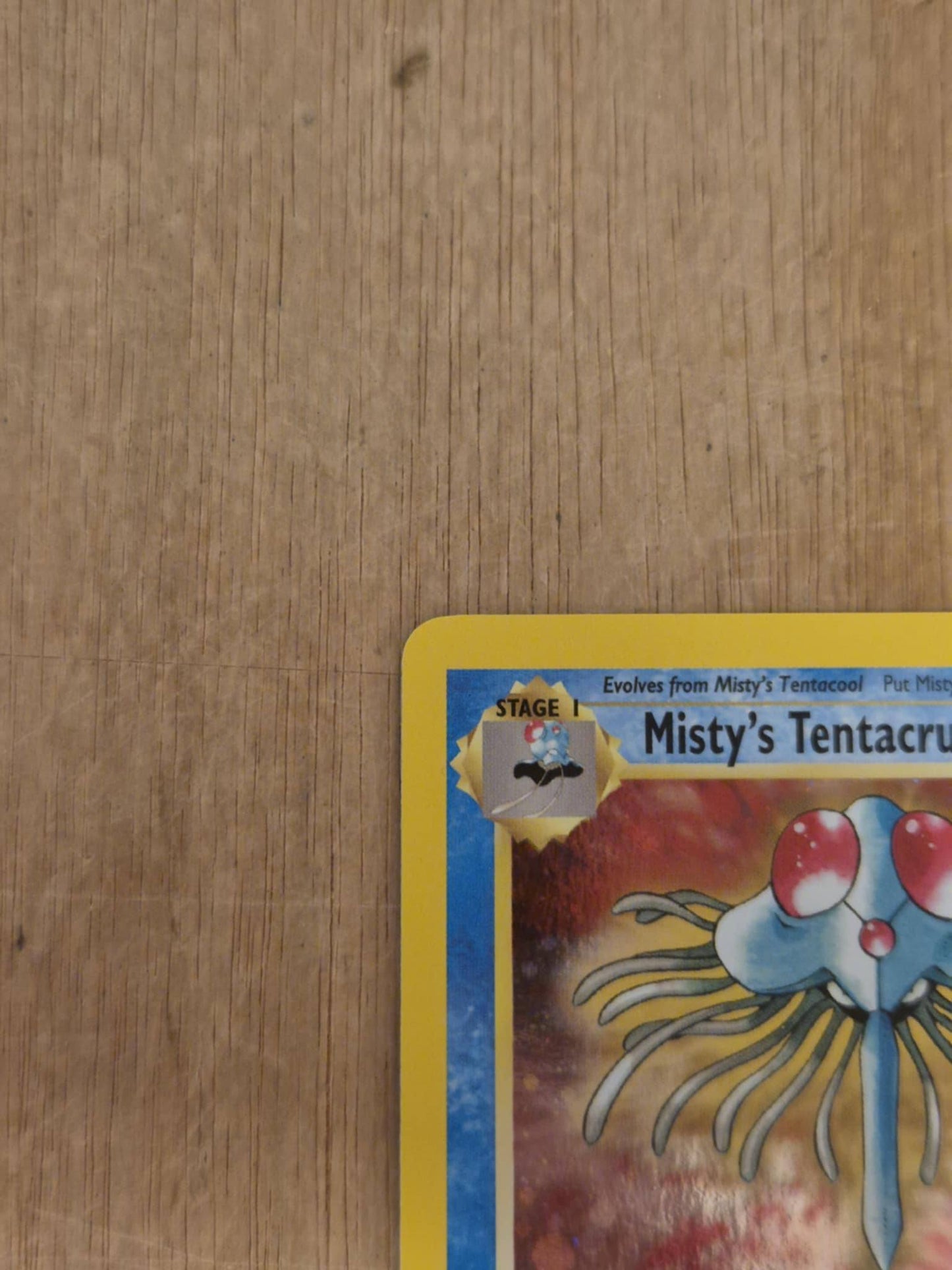 Misty's Tentacruel Holo 10/132 Gym Heroes Single Pokémon Card