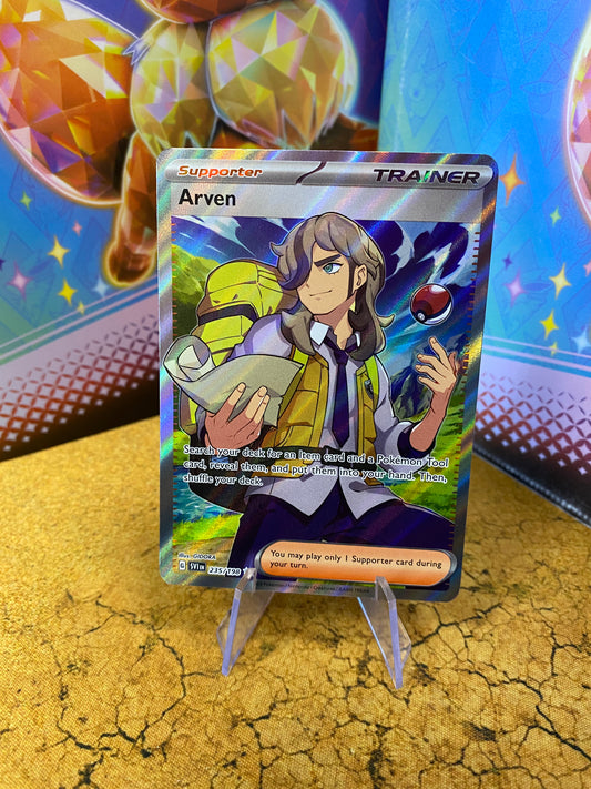 Arven 235/198 Scarlet & Violet Base Set Single Pokemon Card