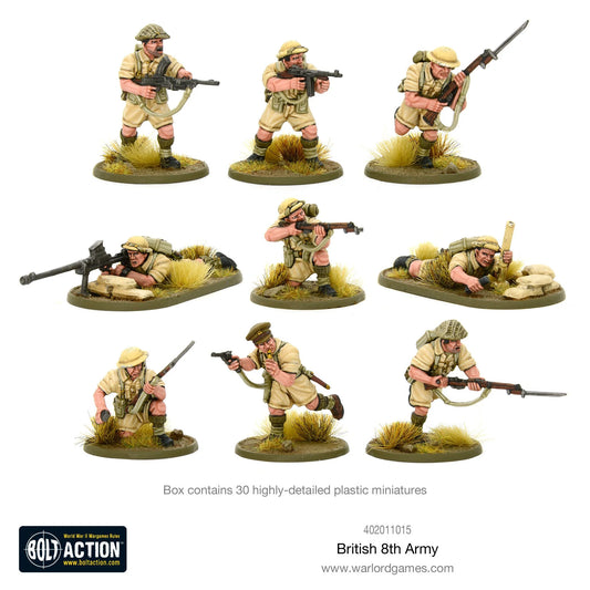British 8th Army Infantry